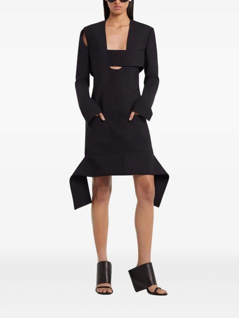 Courrèges Infinity mini dress - Black