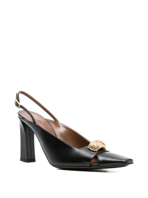 Giuseppe Zanotti cutout detail sandals - Black - zdjęcie produktu nr 2