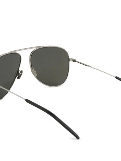 Saint Laurent Eyewear pilot-frame sunglasses - Silver