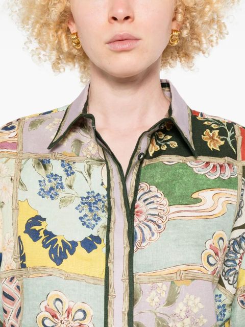 ALEMAIS Bianca shirt - Green