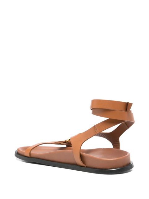 ALOHAS leather sandals - Brown - zdjęcie produktu nr 2