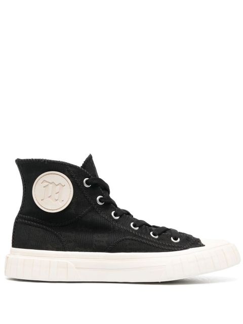 MISBHV monogram high-top sneakers - Black - zdjęcie produktu nr 1