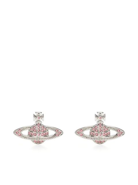 Vivienne Westwood Mini Bas Relief earrings - Silver - zdjęcie produktu nr 1