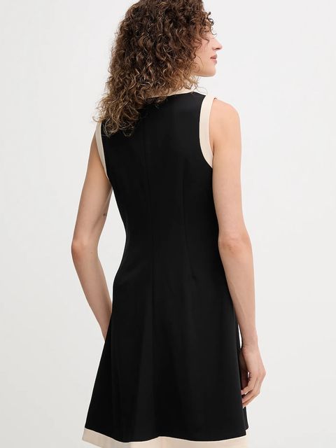 Dkny sukienka kolor czarny mini rozkloszowana DD4D1955 - zdjęcie produktu nr 2