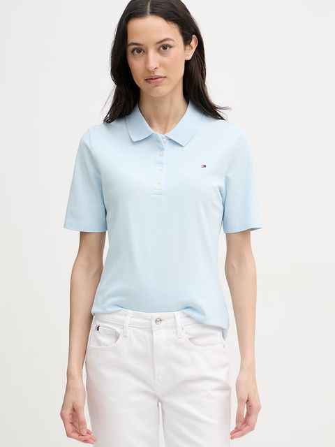Tommy Hilfiger polo damskie z bawełną - zdjęcie produktu nr 1
