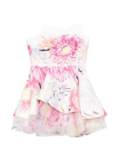 Aje Lydia ruffled floral-print mini dress - Pink - zdjęcie produktu nr 1