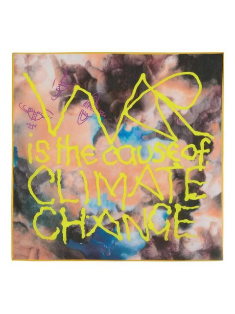 Vivienne Westwood Cherubs square scarf - Green - zdjęcie produktu nr 1