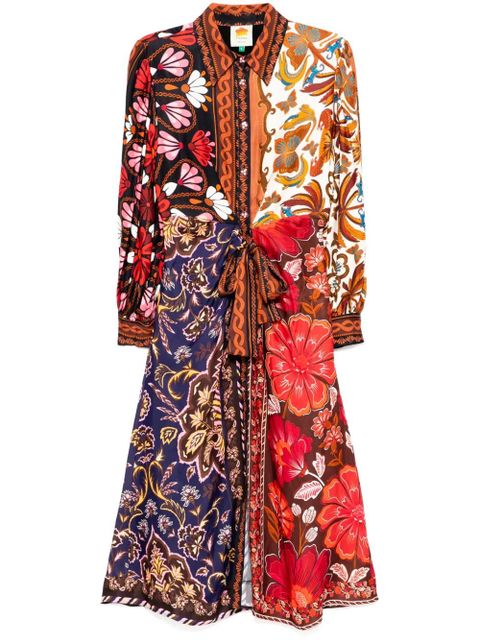 FARM Rio Miranda midi dress - White - zdjęcie produktu nr 1