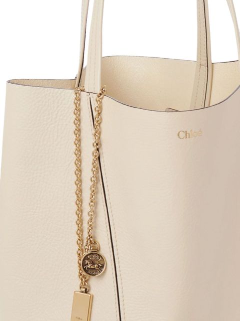 Chloé Spin tote bag - White - zdjęcie produktu nr 2
