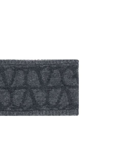 Valentino Garavani Toile Iconographe knitted headband - Grey