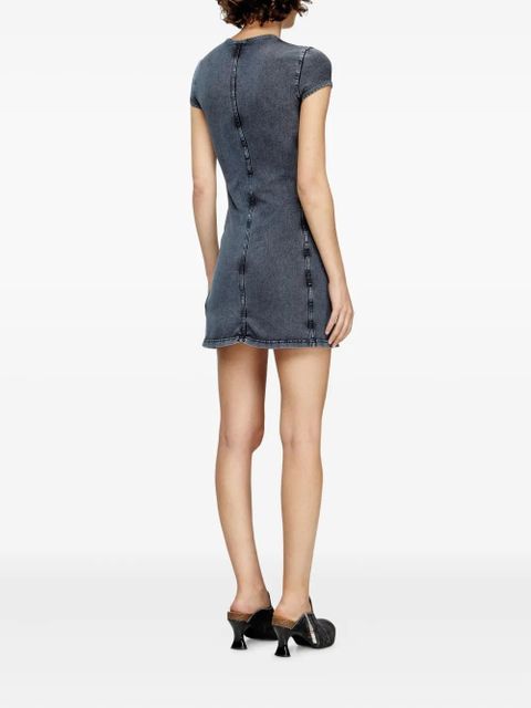 Diesel D-Cup denim minidress - Black