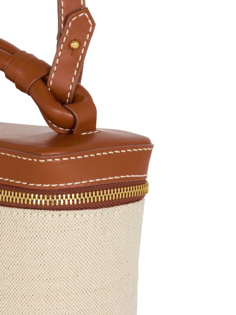 Balmain B-Army canvas tote bag - Neutrals