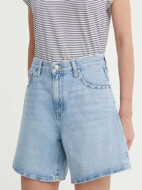 Levi's szorty jeansowe HIGH BAGGY SHORT