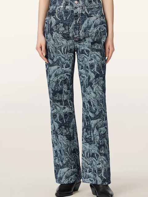 AllSaints jeansy boyfriend damskie BLAKE - zdjęcie produktu nr 1