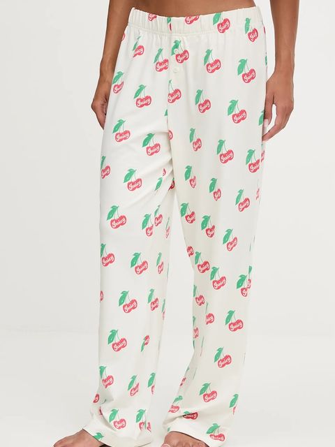 Juicy Couture piżama damska kolor beżowy JCLPJ225515