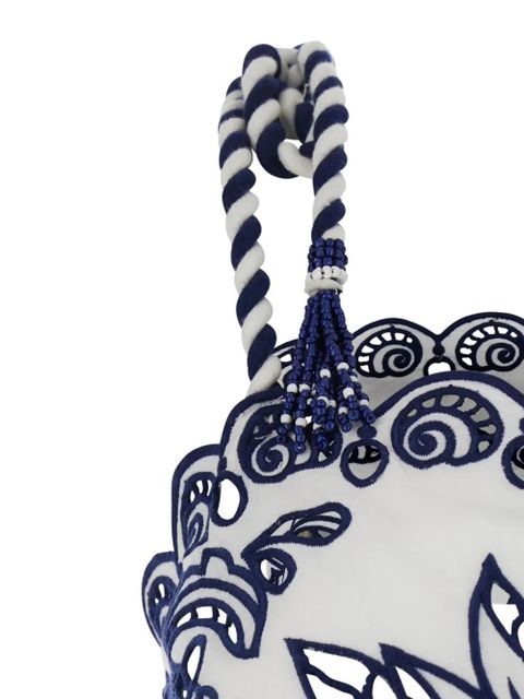 FARM Rio floral top - White