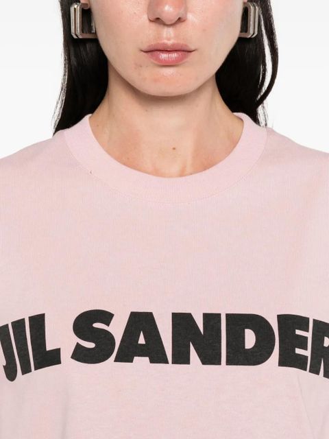Jil Sander logo-print T-shirt - Pink