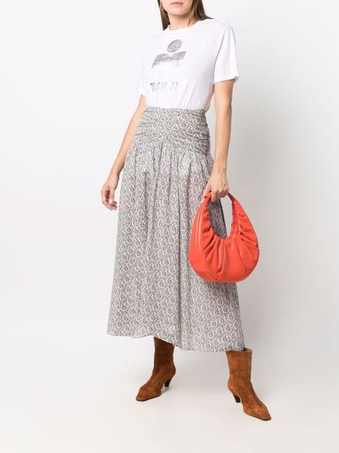 MARANT ÉTOILE Zewel logo-print T-shirt - White