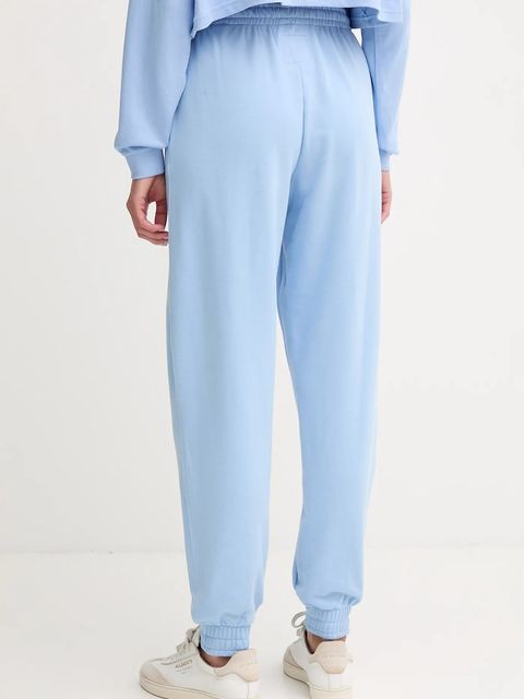 Calvin Klein Underwear spodnie lounge damskie kolor niebieski melanżowe LV00QS7515