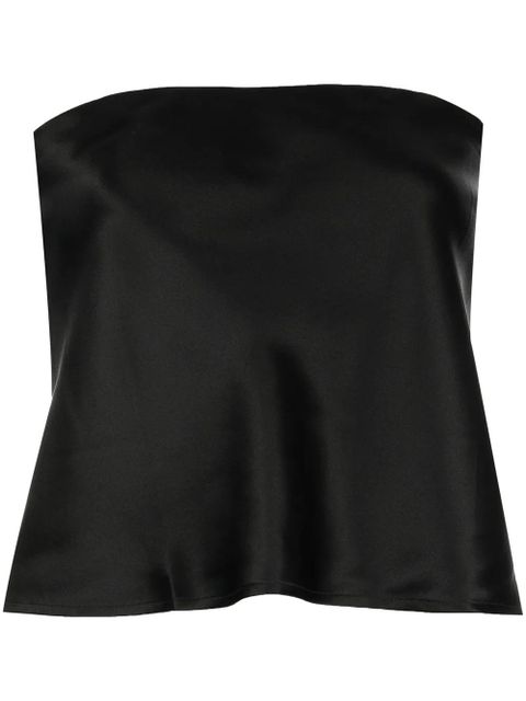 Reformation Spritz silk top - Black - zdjęcie produktu nr 1