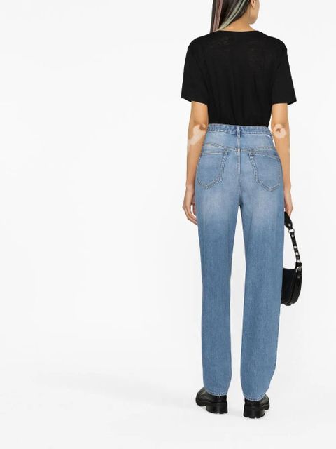 MARANT ÉTOILE Zewel logo-print T-shirt - Black