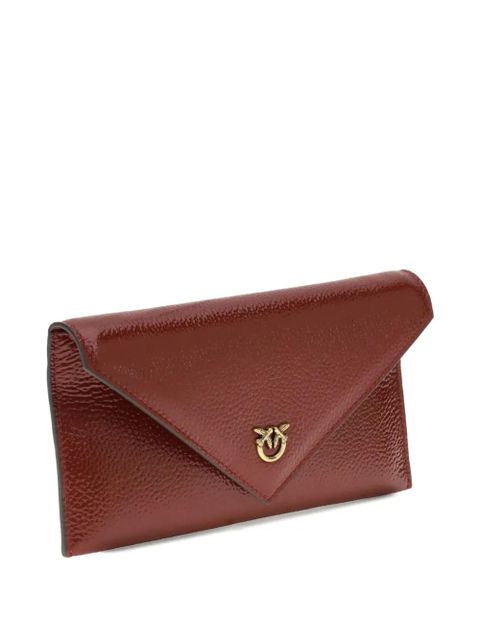 PINKO Love Birds envelope chain clutch bag - Red - zdjęcie produktu nr 2