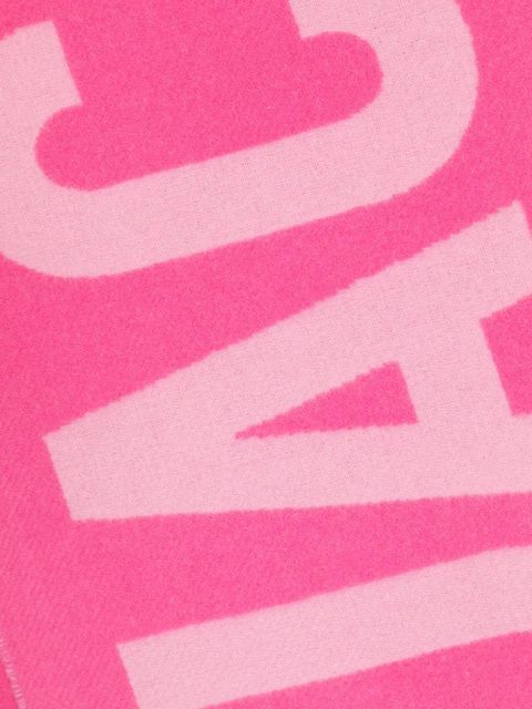 Jacquemus L'Echarpe Jacquemus virgin-wool scarf - Pink - zdjęcie produktu nr 2