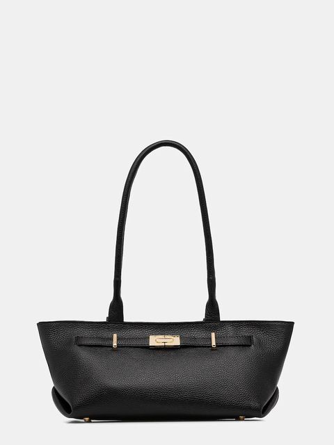 Answear.LAB torebka skórzana kolor czarny - zdjęcie produktu nr 1