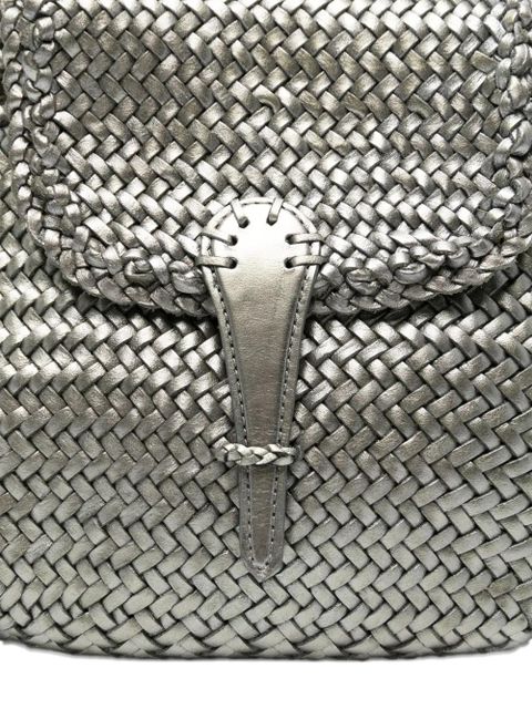 DRAGON DIFFUSION Mini City cross body bag - Silver