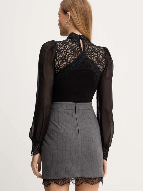 Morgan koszula TRIBO damska kolor czarny regular TRIBO