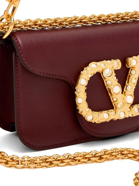 Valentino Garavani small Locò shoulder bag - Red