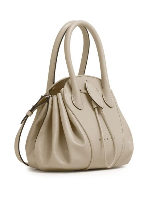 Marni logo-detail tote bag - Neutrals