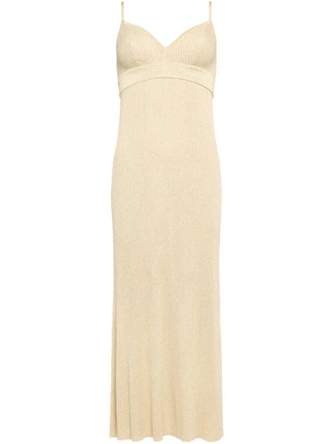 ERES Gold midi dress - Neutrals - zdjęcie produktu nr 1