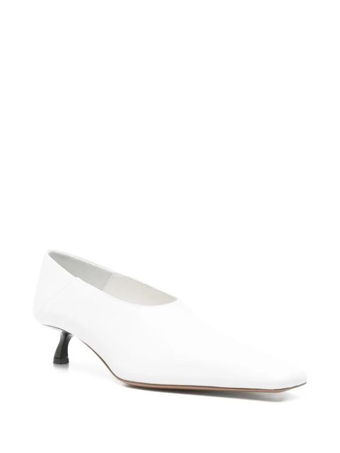 Sportmax square-toe pumps - White - zdjęcie produktu nr 2