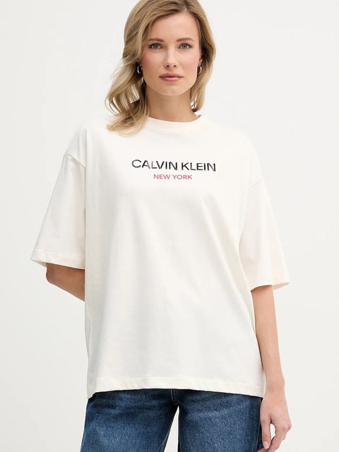 Calvin Klein Jeans t-shirt bawełniany - zdjęcie produktu nr 1