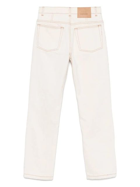 AMI Paris contrasting-stitching jeans - Neutrals - zdjęcie produktu nr 2