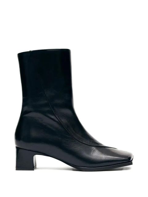 ALOHAS square-toe boots - Black