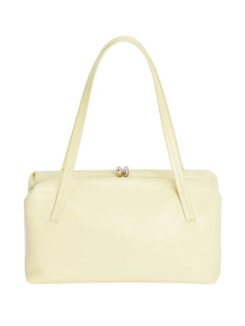 Jil Sander small Goji Pillow embossed frame leather tote bag - Neutrals - zdjęcie produktu nr 1