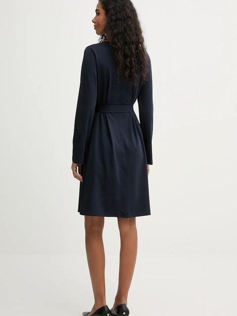 Weekend Max Mara sukienka TALAMO kolor granatowy mini rozkloszowana 2615621011600 - zdjęcie produktu nr 2