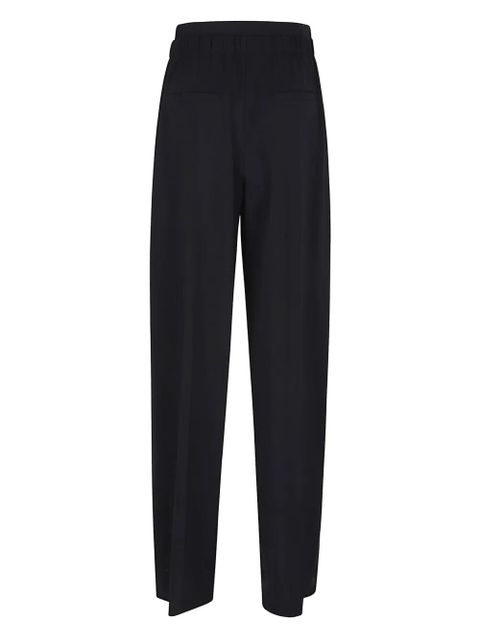 Max Mara elastic-waist trousers - Black