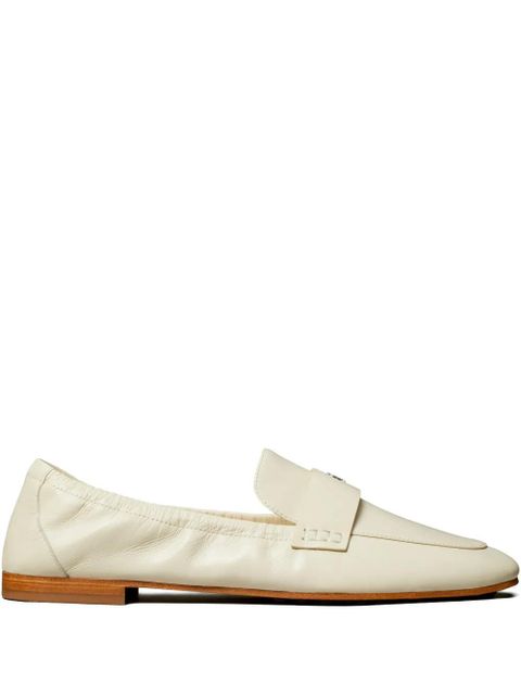 Tory Burch Ballet ruched-detail loafers - Neutrals - zdjęcie produktu nr 1