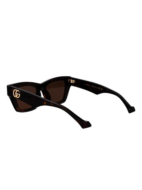 Gucci Eyewear tortoiseshell-pattern sunglasses - Brown