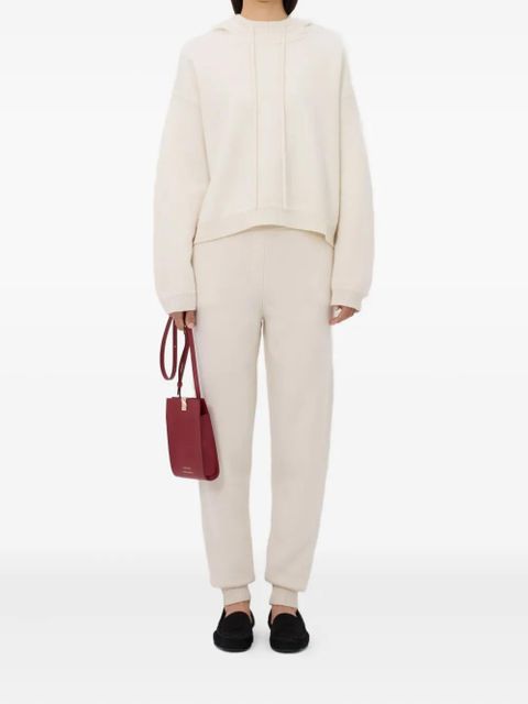 LouLou de Saison Sarla Lds cashmere hoodie - White - zdjęcie produktu nr 2