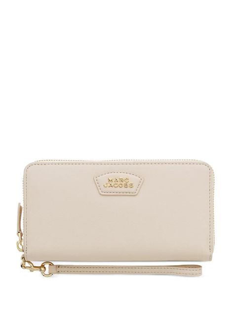 Marc Jacobs The Continental zip leather wallet - Neutrals - zdjęcie produktu nr 1
