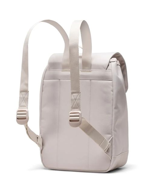 Herschel plecak Retreat™ Mini kolor biały mały gładki 11398-05456-OS