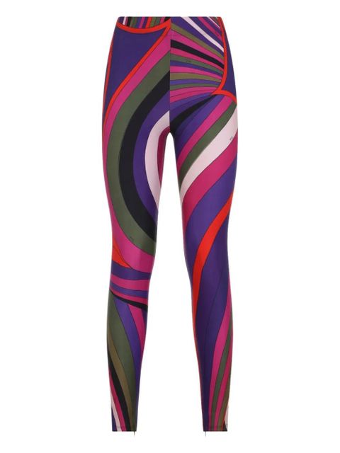 PUCCI abstract-print leggings - Pink - zdjęcie produktu nr 1