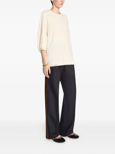 DRIES VAN NOTEN balloon-sleeve tee - Neutrals - zdjęcie produktu nr 2