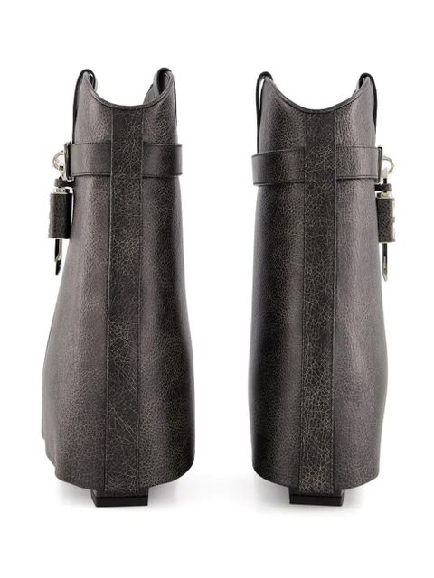 Givenchy Shark Lock Cowboy boots - Black