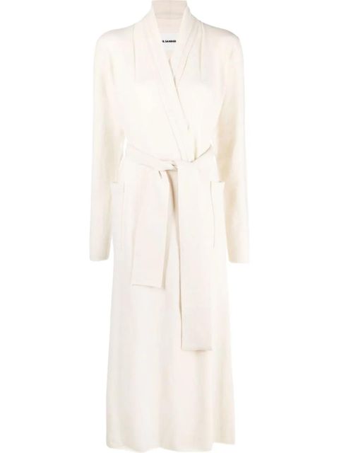Jil Sander long cashmere cardigan - Neutrals - zdjęcie produktu nr 1