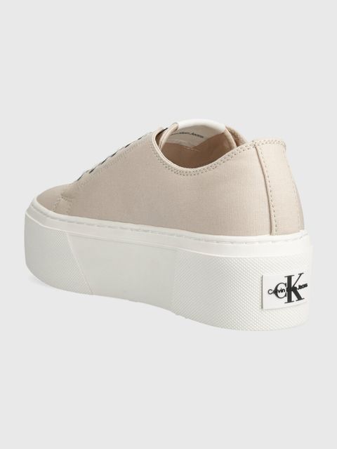 Calvin Klein Jeans tenisówki FLATFORM+ CUPSOLE LOW TXT